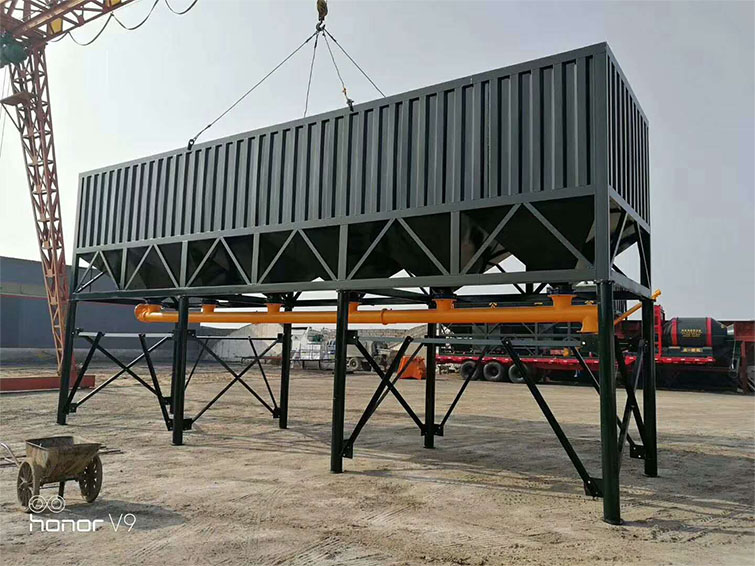 新型卧式水泥仓